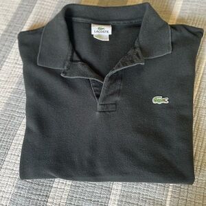Lacoste Black Polo Shirt